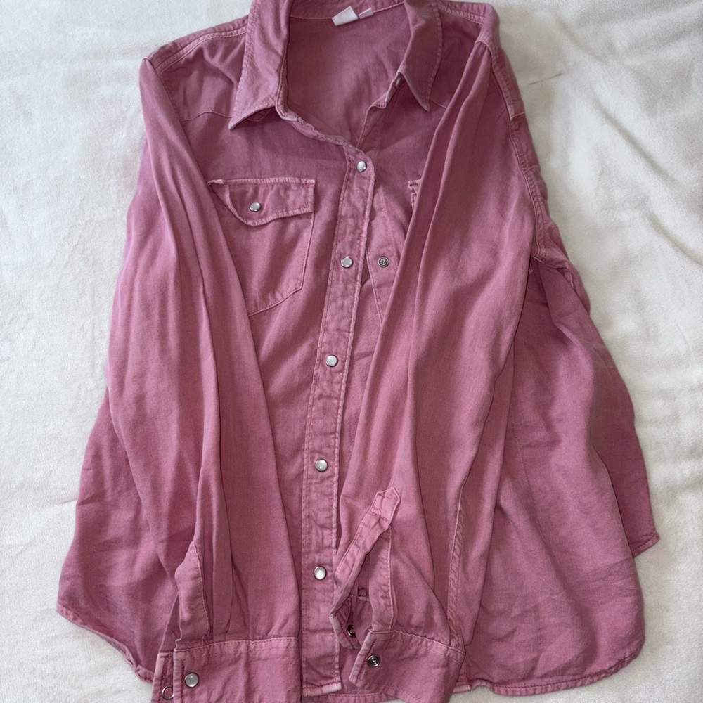 GAP Light Pink Collared Shirt